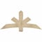 Ekena Millwork Alberta Rough Sawn Timber Gable Bracket, Douglas Fir, 60"W x 27"H x 4"D x 6"F, 11/12 Pitch GBW060X27X0406ALB00RDF - alternate 1